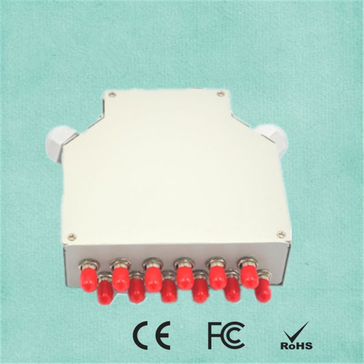 供应DIN轨道光缆终端盒SC/LC/FC/ST型光缆配线架2